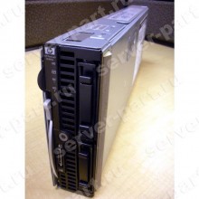 Сервер HP Blade BL460c G1 No CPU (Intel Xeon QC Up To E5450 3000Mhz/1333/2*6Mb)/ DualS771/ i5000P/ 0Gb(32Gb) FBD/ Video/ 2LAN1000/ 2SAS SFF/ 0x36(146)Gb/10(15)k SAS/ 7UBlade(447707-B21)