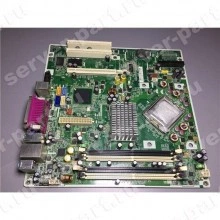 Материнская Плата HP iQ963 S775 4DualDDRII-667 4SATAII PCI-E16x PCI-E1x 2PCI SVGA LAN1000 AC97-8ch BTX For DC5700 DC5750(404166-001)