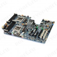 Материнская Плата HP i5520 Dual Socket 1366 6DDR3 6SATAII 2PCI-E16x 2PCI-E8x 2PCI GbLAN AC97-6ch ATX 6400Mhz For Z600(591184-001)