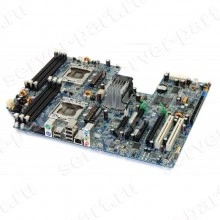 Материнская Плата HP i5520 Dual Socket 1366 6DDR3 6SATAII 2PCI-E16x 2PCI-E8x 2PCI GbLAN AC97-6ch ATX 6400Mhz For Z600(591184-001)