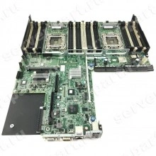 Материнская Плата HP iC602 Dual Socket 2011 24DDR3 2xSFF-8087 SATAIII PCI-E16x 2.0/Riser 2PCI-E8x SVGA E-ATX 8000Mhz 1U For DL360p Gen8(718781-001)