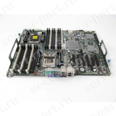 Материнская Плата HP i5520 Dual Socket 1366 18DDR3 8SAS/SATA 2xSFF-8087 6SATA PCI-E16x 2.0 5PCI-E8x 2.0 SVGA 2LAN1000 E-ATX 6400Mhz 4U For ML350G6(511775-001)