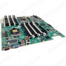 Материнская Плата HP i5520 Dual Socket 1366 18DDR3 6SATAII PCI-E16x 2.0/Riser PCI-E8x SVGA 2xGbLAN E-ATX 6400Mhz 1U For DL160G6 SL160zG6 Xeon 56xx 55xx(637970-001)