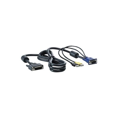 AF613A - 1-футовый USB-кабель для КВМ-консоли HPE 4x6