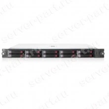 Система Хранения HP StorageWorks MSA 50 Modular Smart Array Enclosure 10xSAS/SATA SFF 2,5'' I/O SFF8470 2x250Wt 1U(364430-B21)