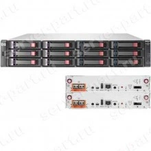 Система Хранения HP P2000 G3 FC MSA Dual Controller LFF Modular Smart Array System 12xSAS/SATA LFF 3,5'' I/O 2xControllers SAS/FC 2x595Wt 2U(AP845A)
