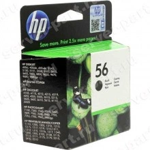 Картридж HP №56 DJ(450CBi 5x50 5652 9650) PhSm(7x50 7x60) PSC(1x10 1215 1315 1350 2x10 2175) OJ(x110) 19ml Black(C6656AE/AN)