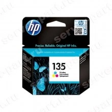Картридж HP №135 DJ(9803D/D4163) OJ(6(2/3)13/7x13) PhSm(2573/8x53/C(3/4)183/D5063) PSC(1(5/6)13(s)) 7ml Colour(C8766HE)