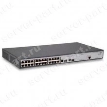 Коммутатор HP (3Com) 2426-PWR Plus 24port-10/100Mbps 2port-10/100/1000Mbps 2xSFP+ WEB-Managed Layer 3 19" 1U(JD992A#ABB)