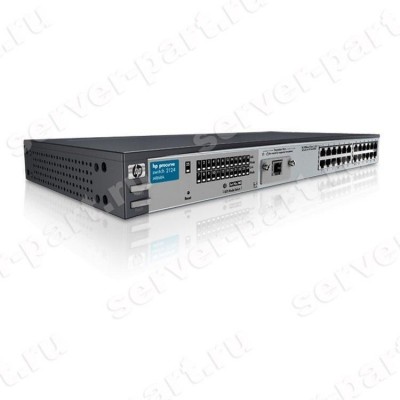 Коммутатор HP Ethernet 24port-10/100Mbps 1port-10/100Mbps 100-FX UTP 19" 1U(Procurve 2124) (ХПЕ) Коммутатор HP Ethernet 24port-10/100Mbps 1port-10/100Mbps 100-FX UTP 19" 1U(Procurve 2124) (ХПЕ)