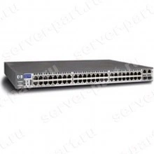 Коммутатор HP Ethernet 48port-10/100Mbps 2port-1000Base-T/SFP Layer3 UTP 19" 1U(ProCurve 2650)