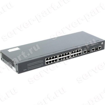 Коммутатор HP FlexNetwork SI Switch 24port-10/100Mbps 2port-1GBase 24RJ45 2RJ45/2SFP+ Layer 2 19" 1U(A3100-24 V2) (ХПЕ) Коммутатор HP FlexNetwork SI Switch 24port-10/100Mbps 2port-1GBase 24RJ45 2RJ45/2SFP+ Layer 2 19" 1U(A3100-24 V2) (ХПЕ)