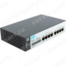 Коммутатор HP Switch 1port-10/100/1000Mbps 7port-10/100Mbps WEB-Managed(J9800A#ABB)