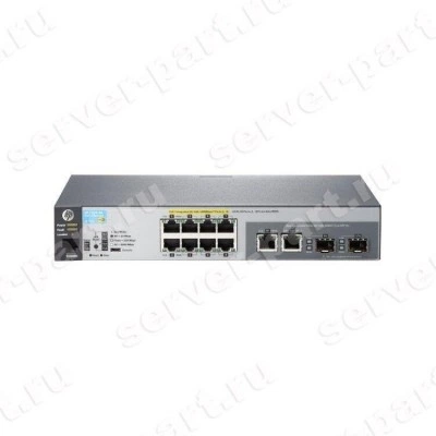 Коммутатор HP Switch 8port-10/100/1000Mbps 2port-10/100/1000Mbps or 2xSFP Managed Layer 2 19" 1U(J9777A#ABB)