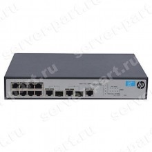 Коммутатор HP Switch 8port-10/100Mbps 2xSFP & 2port-1000Base-T 10xRJ45 WEB-Managed Layer 3 19" 1U(1910-8)
