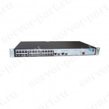 Коммутатор HP FlexNetwork Switch 24port-10/100Mbps 2port-1GBase 24RJ45 2RJ45/2SFP+ Layer 2 19" 1U(S3100V2-26TP-EI)