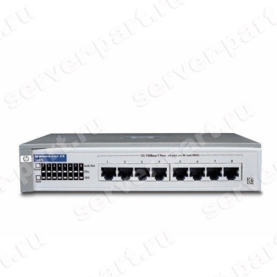 Коммутатор HP Procurve 408 8port-10/100Mbps 8xRJ45(J4097C) (ХПЕ) Коммутатор HP Procurve 408 8port-10/100Mbps 8xRJ45(J4097C) (ХПЕ)