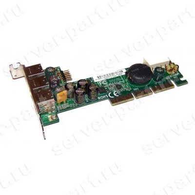 Контроллер HP (MSI) Powered USB Adapter AGP Card 2-12V 3USB v.2.0 2x12v 1x24v AGP4x For POS Systems rp5000 rp5700(394197-001)
