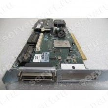 Контроллер RAID SCSI HP 192(64+128)Mb DDR Int-2x68Pin Ext-2xVHDCI BBU RAID50 UW320SCSI PCI-X(Smart Array 6402)