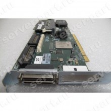 Контроллер RAID SCSI HP 192(64+128)Mb DDR Int-2x68Pin Ext-2xVHDCI BBU RAID50 UW320SCSI PCI-X(A9890A)