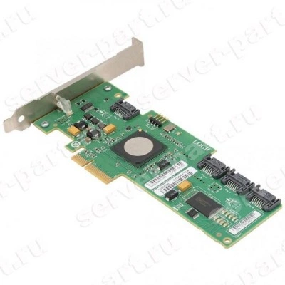 Контроллер SAS HP (LSI Logic) LSISAS1064E Int-4хSATA 4xSAS/SATA RAID10 U300 LP PCI-E4x For xw4400 xw4600 xw6400 xw6600 Z400 Z600(405272-003)