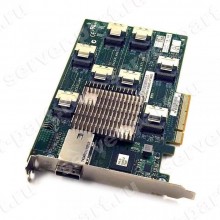 Разветвитель SAS Expander HP LSISAS2x24 Int-8xSFF8087 24xSAS/SATA U600 SAS PCI-E8x For ProLiant DL170eG6 DL370G6 DL380G6 DL380G7 DL385G5p DL385G6 DL385G7 DL580G5 DL785G5 DL785G6 ML350G6 ML370G6(487738-001)