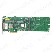 Контроллер SAS RAID HP Smart Array 0(512)Mb Int-2хSFF8484 (32-pin) Ext-2xSFF8088 (miniSAS) 16xSAS/SATA RAID60 U600 PCI-E8x(381572-002)