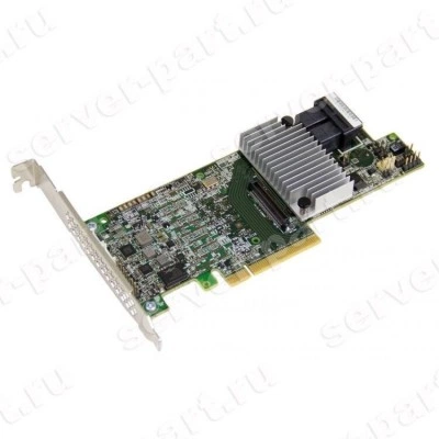 Контроллер SAS RAID HP (LSI Logic) MegaRAID SAS LSISAS3108 2Gb DDR3 Int-2xSFF-8643 8xSAS/SATA RAID60 U1200 12G SAS LP PCI-E8x 3.0 For Cloudline CL2100 G3 Cloudline CL2200 G3 Cloudline CL7100(871490-001)