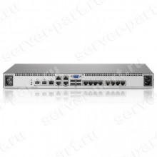 KVM Переключатель HP Server KVM IP Console Switch G2 With Virtual Media CAC 1x1Ex8 8хPC USB/SVGA 8xLAN+7xLAN 4xUSB 19" 1U(578714-001)