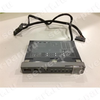 Лицевая Панель HP Systems InSight Display Panel Board Label Bezel 2USB For ML370G5(409427-001) (ХПЕ) Лицевая Панель HP Systems InSight Display Panel Board Label Bezel 2USB For ML370G5(409427-001) (ХПЕ)