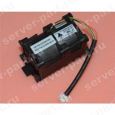 Вентилятор HP (Delta) Brushless 1,82A 12v 10000 об/мин 22,25CFM 57,5dB 40x40x56mm для DL320e Gen8(675449-001) (ХПЕ) Вентилятор HP (Delta) Brushless 1,82A 12v 10000 об/мин 22,25CFM 57,5dB 40x40x56mm для DL320e Gen8(675449-001) (ХПЕ)
