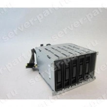 413986-001 HP ML350 G5 6-Bay 3.5 SAS Cage w/back plan 413986-001