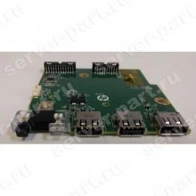 Лицевая Панель HP Front I/O Control Panel DP 2USB For DL360p Gen8 DL180 Gen8(654071-001)