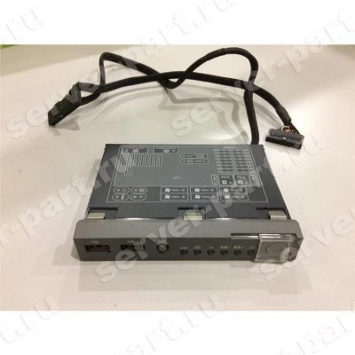 Лицевая Панель HP Systems InSight Display Panel Board Label Bezel 2USB For ML370G5(012694-001) Лицевая Панель HP Systems InSight Display Panel Board Label Bezel 2USB For ML370G5(012694-001)