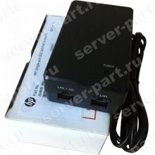 Блок Питания HP Single-Port 802.3af PoE In-Lone PS (I.T.E.) Input 100-250V 50/60Hz 0.5A Output +48V/0,4A 2xRJ45(JD483B)