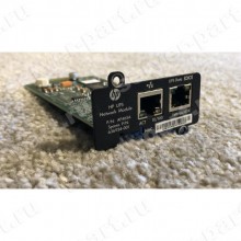 Плата Удаленного Управления HP UPS Management Module 10/100Мбит/сек 2xRJ45 6xRS-232 Web/SNMP For XR UPS R1500G3 R3000G2 T3000G2(HSTNR-PB03)