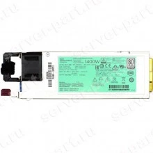 Резервный Блок Питания HP 1400Wt (Delta) Flex Slot Platinum Plus для серверов DL360 Gen9 DL380 Gen9 ML350 Gen9 Apollo 4500 4200 Gen9 2000(733428-101)