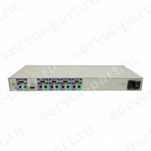 KVM Переключатель Compaq (Apex) OutLook 4хPC PS/2 Metal 19" 1U(147092-001)