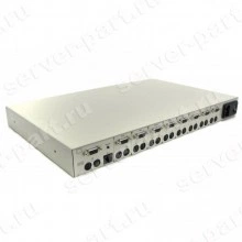 KVM Переключатель Compaq (Apex) OutLook 4110 электронный 8хPC PS/2 Metal 19" 1U(EL-80DT)