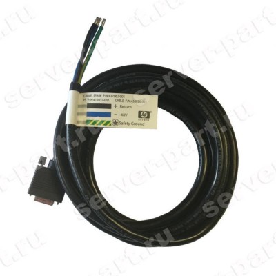 Кабель Питания HP 48v для серверов DL380G5 DL385G2(437962-001) (ХПЕ) Кабель Питания HP 48v для серверов DL380G5 DL385G2(437962-001) (ХПЕ)