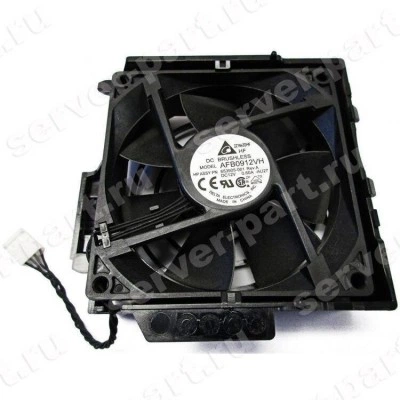 Вентилятор HP Rear Fan Cooling Assembly (Foxconn) 0,4A 12v 92x92x25mm для z4xx z420(653905-001)
