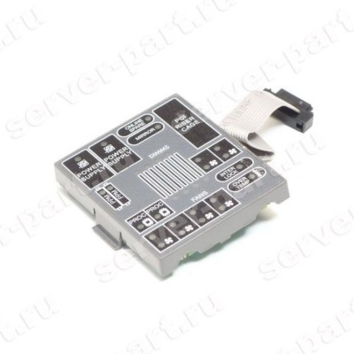 Лицевая Панель HP Systems InSight Display Panel Board Label Bezel For DL380G5 DL385G2(408792-001) (ХПЕ) Лицевая Панель HP Systems InSight Display Panel Board Label Bezel For DL380G5 DL385G2(408792-001) (ХПЕ)