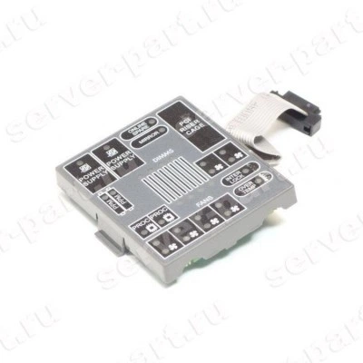 Лицевая Панель HP Systems InSight Display Panel Board Label Bezel For DL380G5 DL385G2(408792-001)