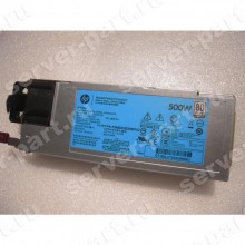Резервный Блок Питания HP 500Wt (Delta) Flex Slot Platinum для серверов DL360 Gen9 DL380 Gen9 DL380z Gen9 ML350 Gen9(723595-201)