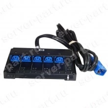 Распределительное Устройство Электропитания HP Modular PDU Extension Bar UID LEDs 16A 100-240V 5xC13 For Gen6 Gen7 Gen8 Gen9(HSTNR-PS06)