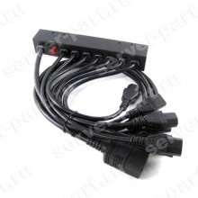 Распределительное Устройство Электропитания HP Fixed Cord Extension Bar 12A 100-240V C20 To 7xC13 For DL360G4 DL360G4p DL360G5 DL365 DL380G3 ML370G5(358698-001)