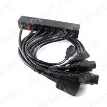 Распределительное Устройство Электропитания HP Fixed Cord Extension Bar 12A 100-240V C20 To 7xC13 For DL360G4 DL360G4p DL360G5 DL365 DL380G3 ML370G5(358698-001)