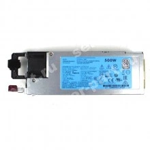 Резервный Блок Питания HP 500Wt (Lite On) Flex Slot Platinum для серверов DL360 Gen9 DL380 Gen9 DL380z Gen9 ML350 Gen9(PS-2501-3C-LF)