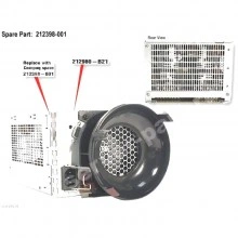 304044-001 HP 499W RPS with Fan