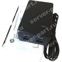 Блок Питания HP Single-Port 802.3af PoE In-Lone PS (I.T.E.) Input 100-250V 50/60Hz 0.5A Output +48V/0,4A 2xRJ45(PW180KA4800N03)